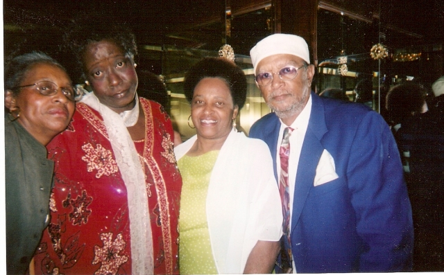 Jerri, Samella, JoEtta and friend, Terry Blanchard